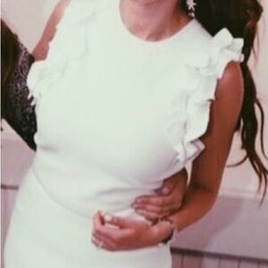 Phillip Lim Ruffle Zipper Tank Top